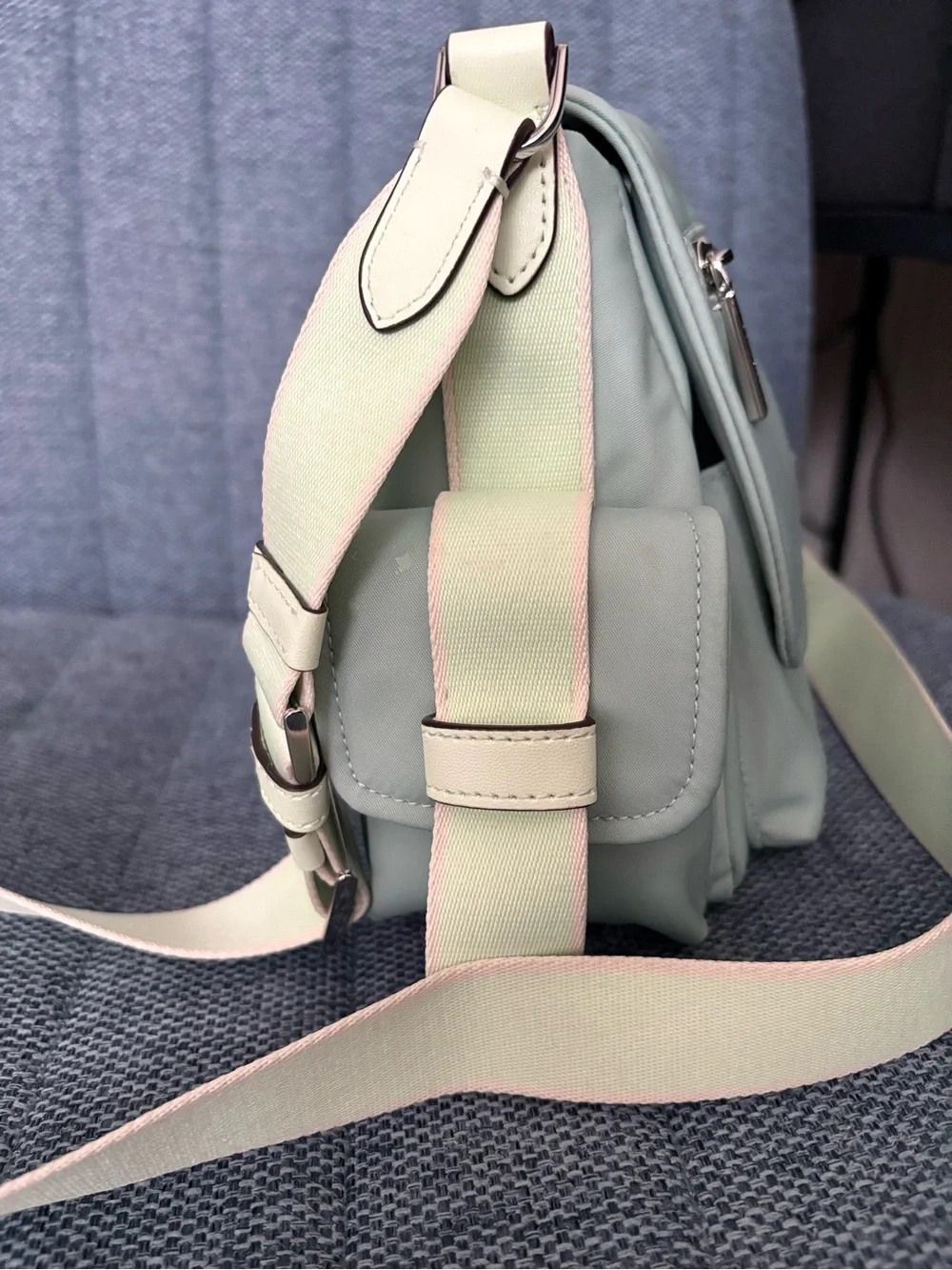 kate spade Carter nylon cargo messenger bag and matching medium bifold wallet